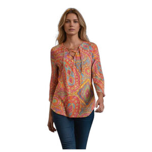Ralph Lauren Women's Blouse Petite Size Medium